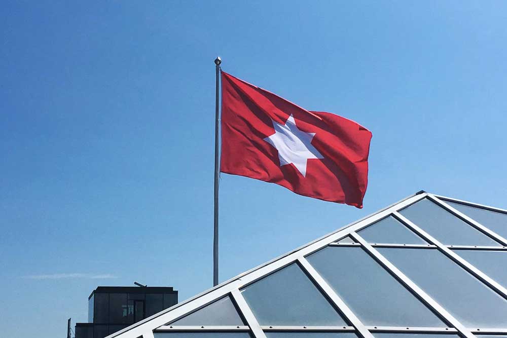 Flagge von Norden