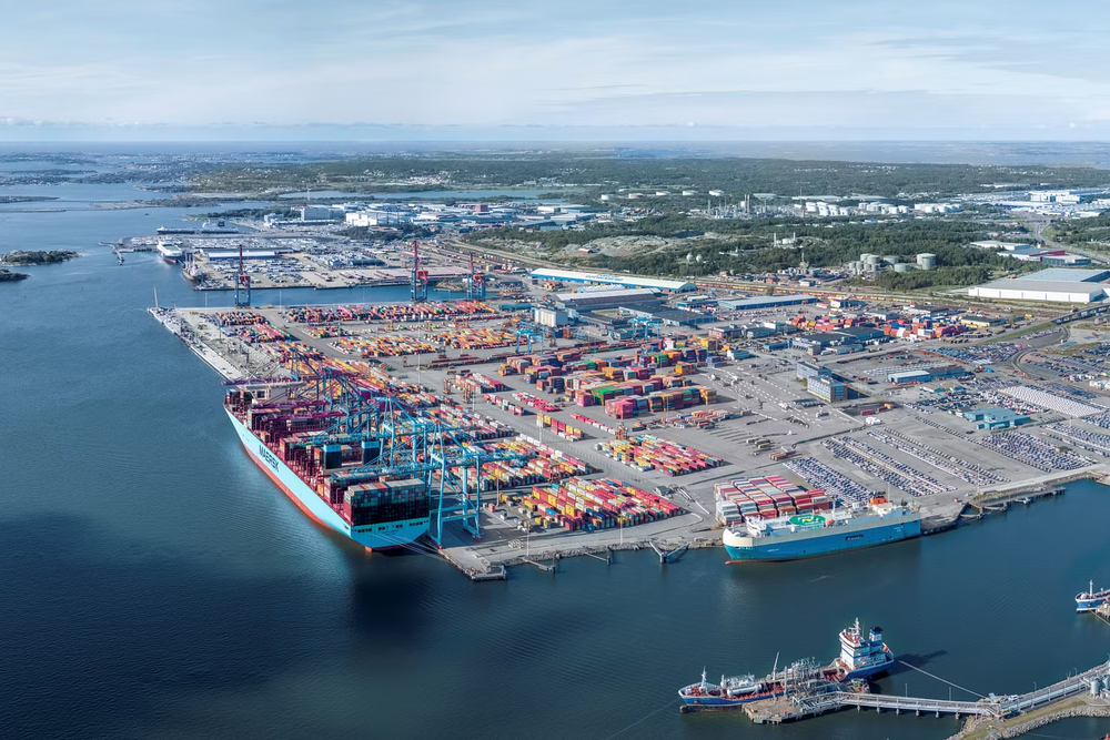 Hafen von Göteborg