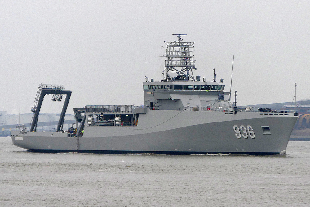 105 Meter lange „Canopus“ ist als Hydrographieschiff für die indonesische Marine bestimmt